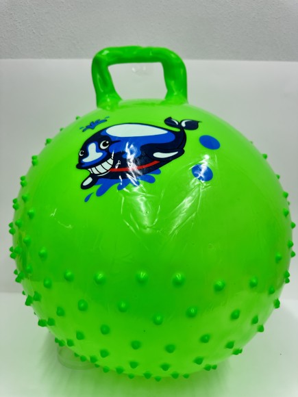 Мяч резиновый гантеля 55см (80)