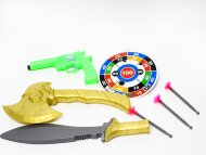 набор нож,топор,пистолет (240)