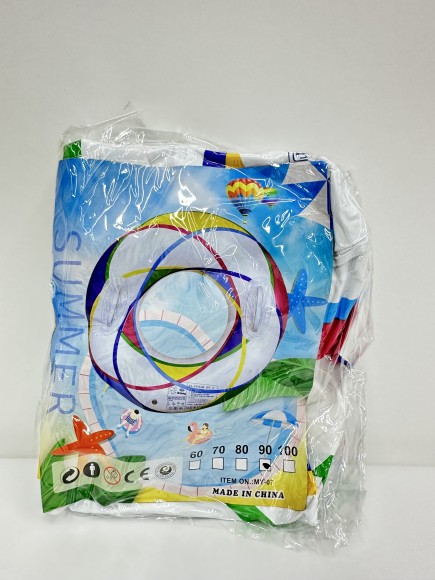 Круг для плавания 90 см, ручки (100)