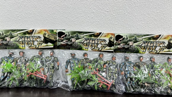 Набор военный. Размер упак: 19х16х3см